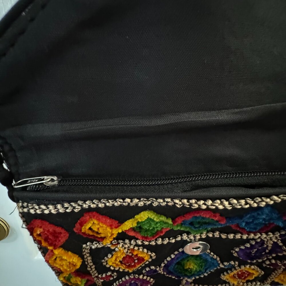 Rectangular Envelope Crossbody Purse Euc - image 5